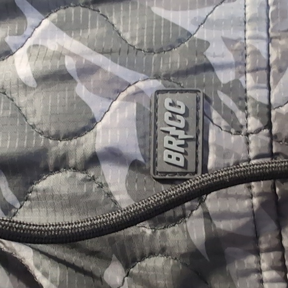 Black Rifle Coffee Company BRCC Grenade Woobie Hoodie Size 3XL in Gray Camo - Picture 6 of 13